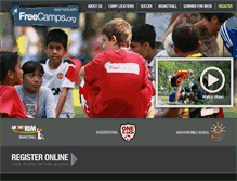 Tablet Screenshot of freecamps.org